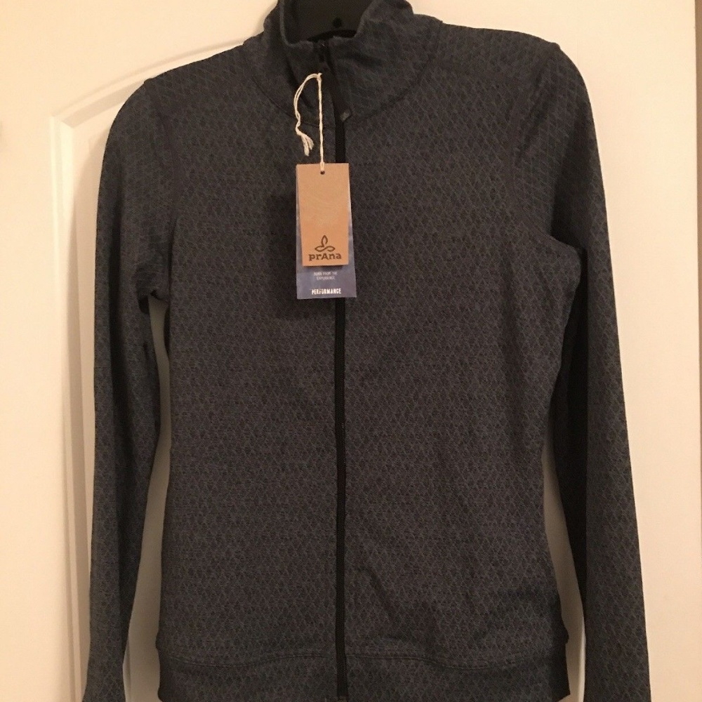 prAna Size XS Full Zip Womens Randa Black Diamond